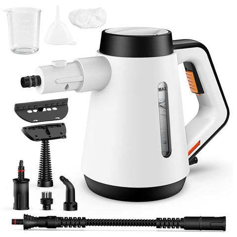 Handheld 1200W Multi-Purpose Steam Cleaner with 400ml Tank