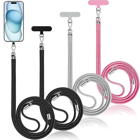 COCASES Adjustable Crossbody Phone Lanyard Strap 150cm