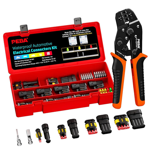 Waterproof Automotive Electrical Connector Crimping Kit