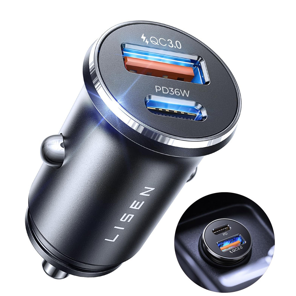 LISEN 69W USB C Car Charger Adapter