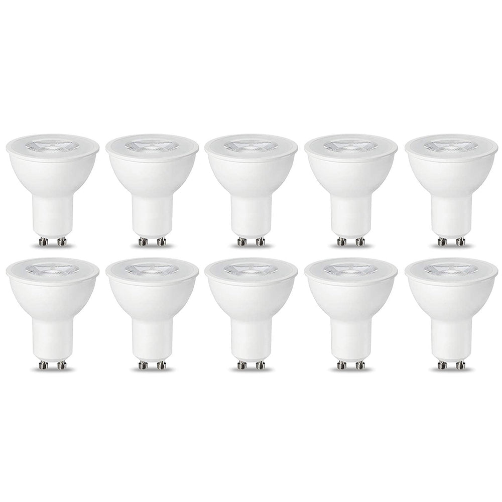 LED GU10 Spotlight Bulb 5.5W Warm White Dimmable - Pack of 10