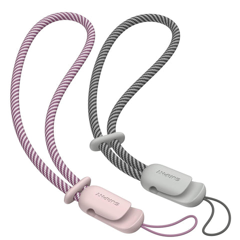 SURPHY Wrist Strap Lanyard 2 Pack Adjustable for Phone, Purse, Keychain