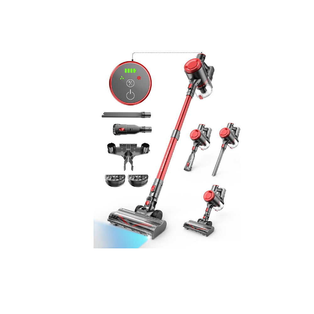 OLAYMEY 7-in-1 Cordless Stick Vacuum Cleaner, 45KPA Powerful Suction, 50Mins Runtime, Lightweight Handheld for Pet Hair & Carpets