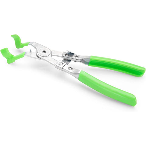 OEM Tools 25542 Spark Plug Pliers | Remove Spark Plug Boots & Wires with These Spark Plug Boot Pliers | 45 Degree Offset Jaw for Easy Gripping | Comfortable Vinyl Grips | Green