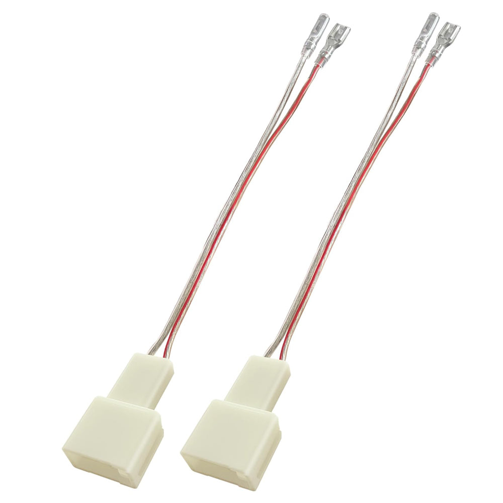Car Front Rear Door Speaker Wiring Harness Connector Plug for Toyota/Subaru/Mitsubishi 2PCS