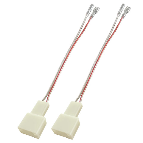 Car Front Rear Door Speaker Wiring Harness Connector Plug for Toyota/Subaru/Mitsubishi 2PCS