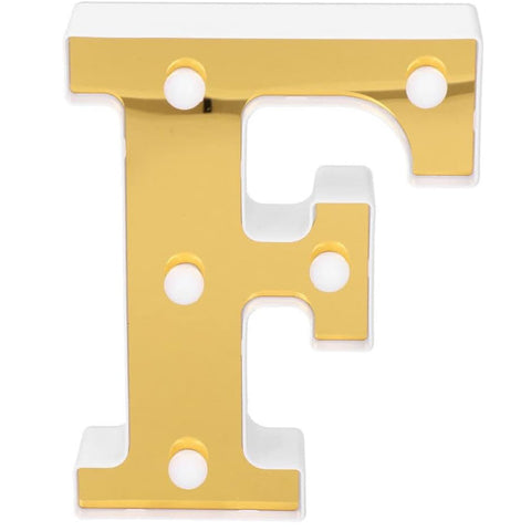 anso LED Decorative Light English Alphabet All Letters Lamp Home Bar Warm White Party Decor 16cm (F)