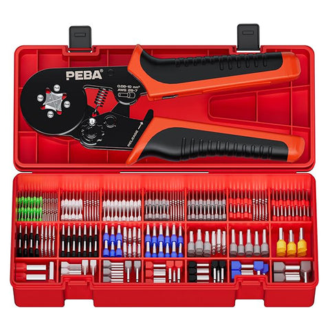 EBA Ferrules Wire Crimping Tool Kit 28 Sizes 0.08-10mm²