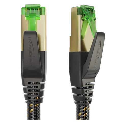 Cat 7 Ethernet Cable 20m Nylon Braided 10Gbps