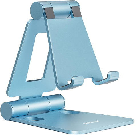 Nulaxy Foldable Phone Stand – Adjustable Desk Cradle Holder