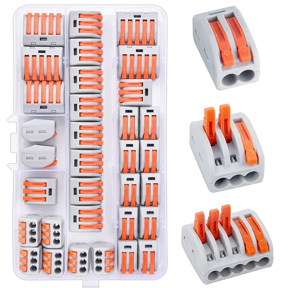 Compact Wire Connectors Preciva 33pcs Push Fit Electrical Blocks Spl