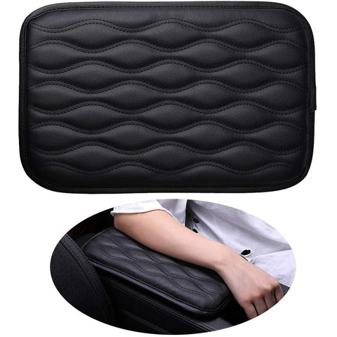 Car Armrest Pad PU Leather Center Console Cushion