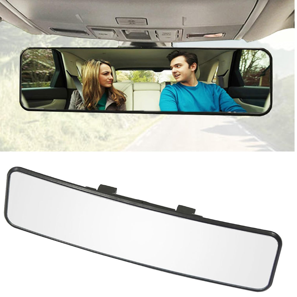 Kitbest 290mm Convex Rear View Mirror for Cars SUV Trucks