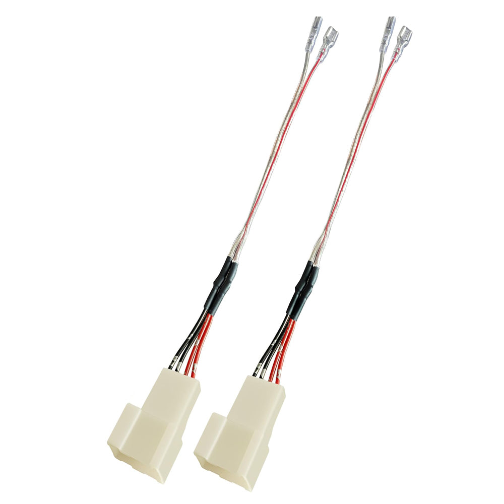 Car Front Dash Tweeter Speaker Wiring Harness Adapter for Toyota/Subaru 2PCS