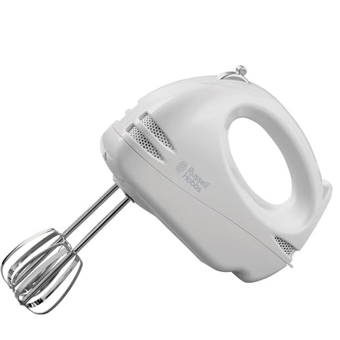 Russell Hobbs Food Collection Hand Mixer 125W – 6 Speeds – White