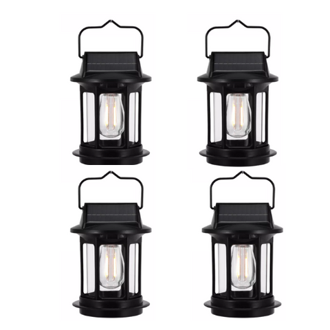 Vintage Solar Powered Motion Sensor Lantern Lamp – UK