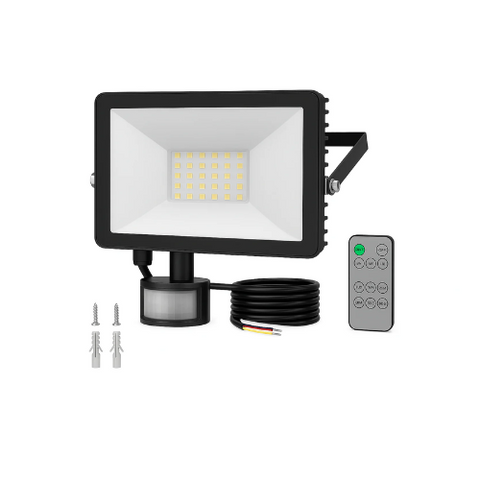 30W Outdoor Motion Sensor Security Floodlight