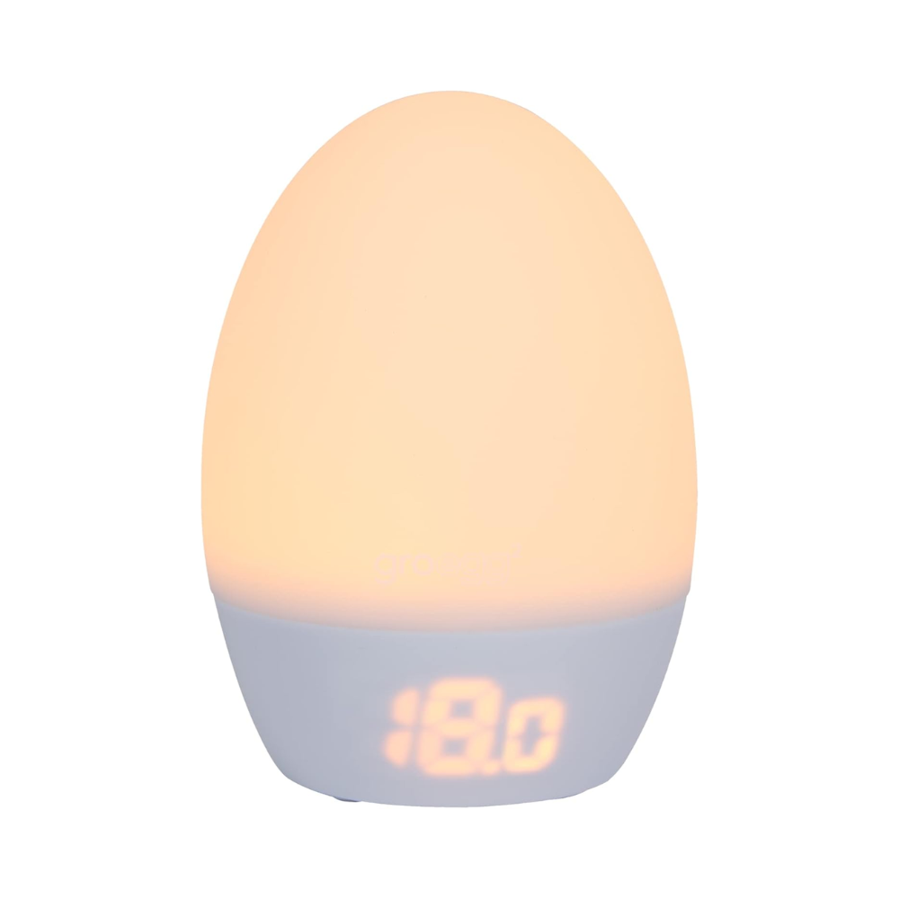 GroEgg2 Digital Colour Changing Room Thermometer and Night Light, USB Powered