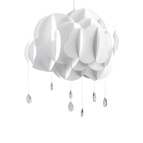 Children's rain cloud light shade

