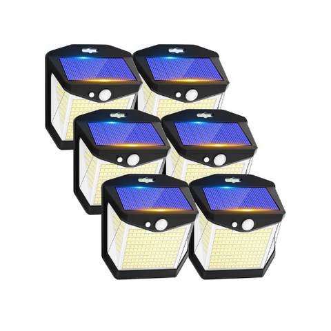 Solar Motion Sensor Lights – 238 LED Outdoor Security Garden Light – UK