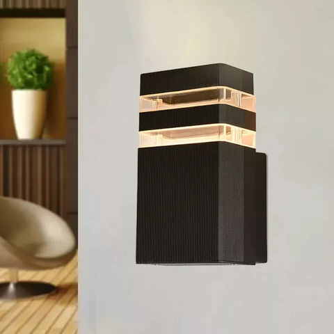 Black wall light for porch and garden UK

