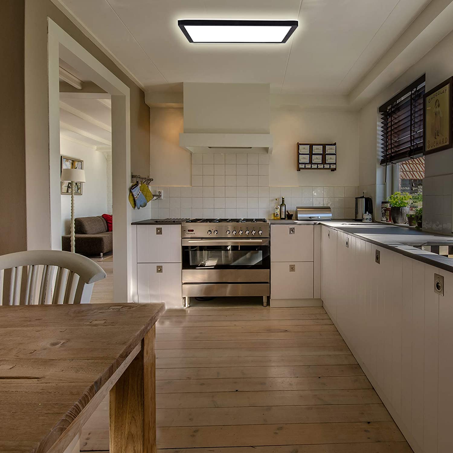 Buy Modern Square Flush LED Ceiling Lights in UK - Shop Now