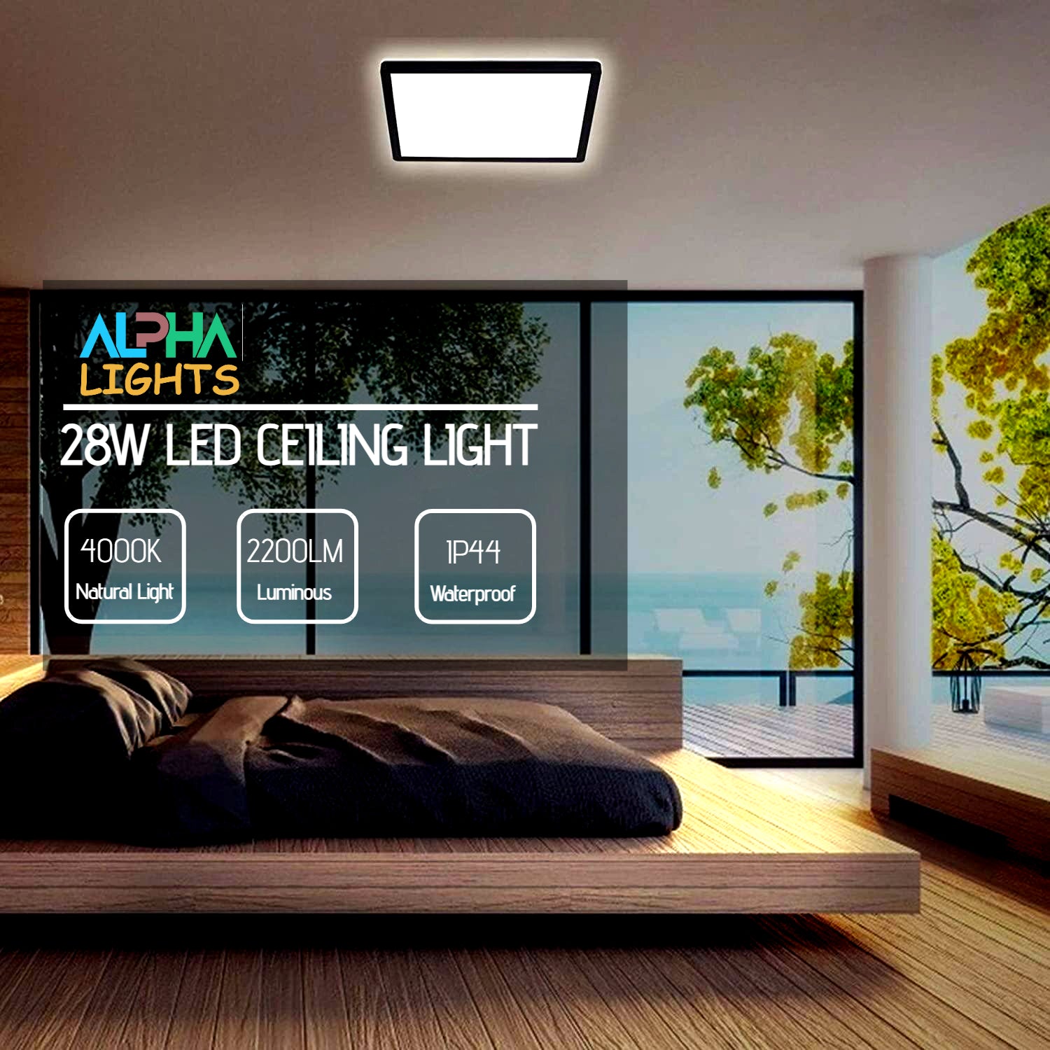 Upgrade with Modern Square Flush LED Lights