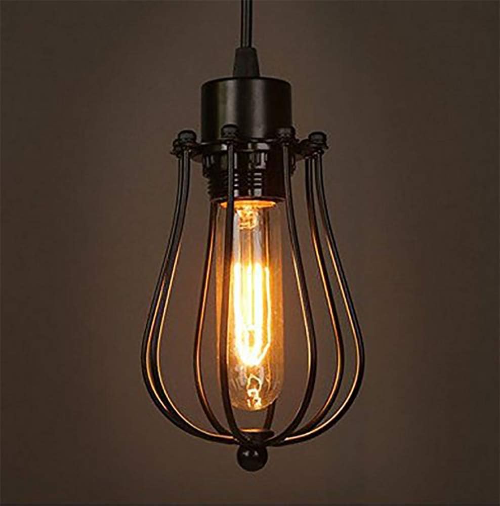 Industrial cage light for cozy interiors


