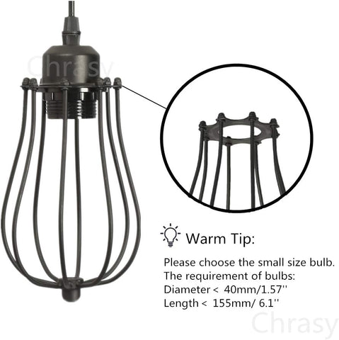 Compact vintage-style pendant for kitchens


