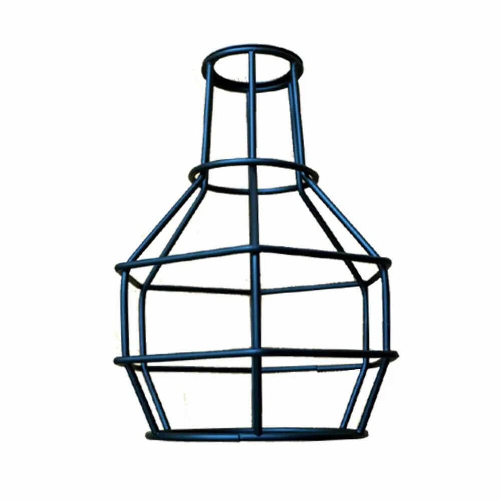 Vintage Ceiling Lightshade Metal Wire Cage Easy Fit Lampshade Hanging Lamp Nest Shade