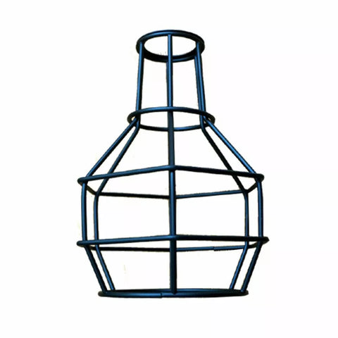 Vintage Ceiling Lightshade Metal Wire Cage Easy Fit Lampshade Hanging Lamp Nest Shade