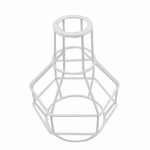 Vintage Ceiling Lightshade Metal Wire Cage Easy Fit Lampshade Hanging Lamp Nest Shade