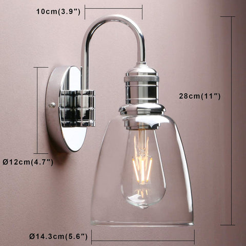 Wall-mounted light fixture 