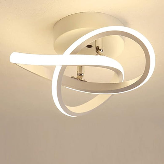 Buy Modern White LED Flower Ceiling Light in UK - Shop Now!