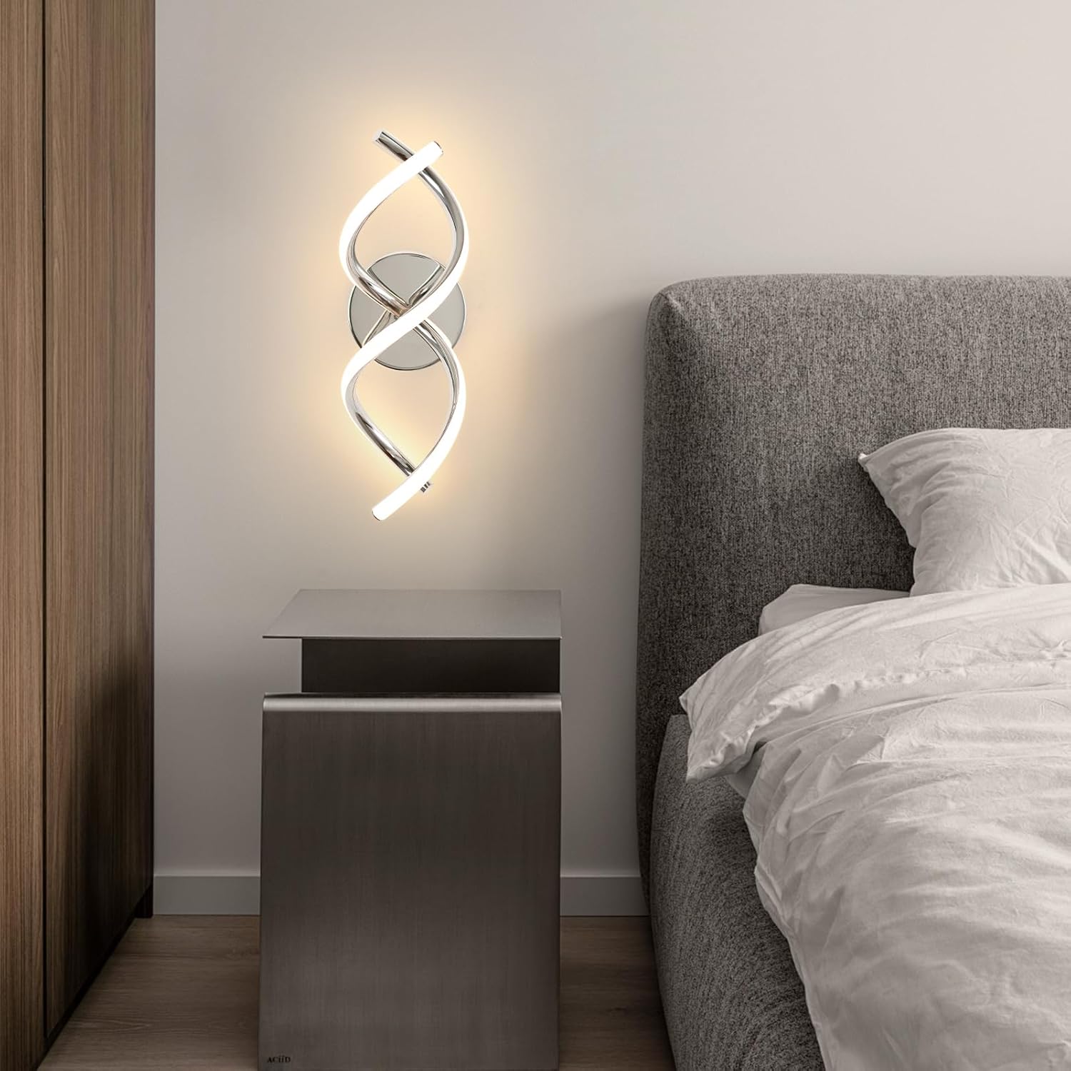 Warm White Wall Light for Bedroom

