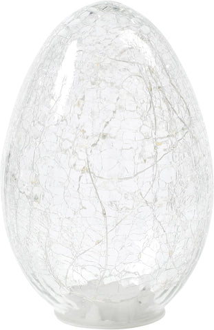 Warm white LED Easter egg home décor