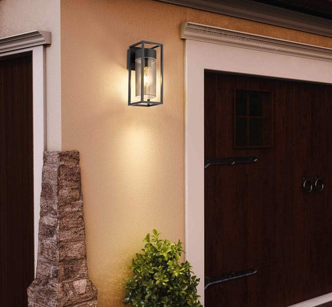 Waterproof IP44 exterior wall light

