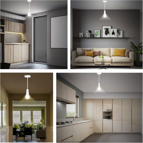 White pendant lamp fitting

