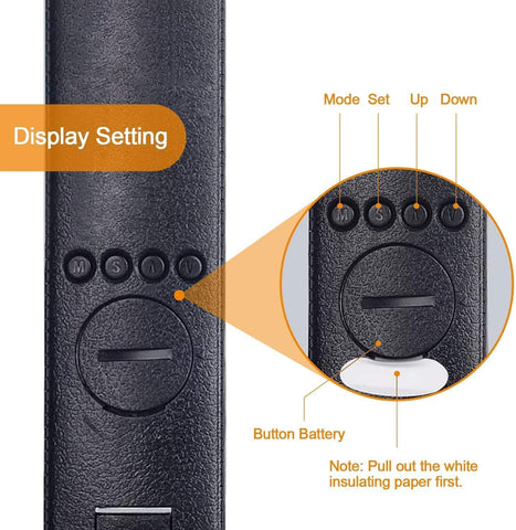 Work light with digital display


