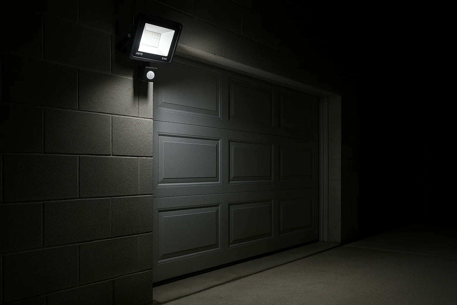 30W LED PIR Floodlight with Remote Control – 6500K Cold White
