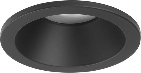 Minima round Fixed IP65 Bathroom Downlight - IP65 Rated - (Matt Black), GU10 Lamp, Designed in Britain - 1249017 - 3 Years Guarantee