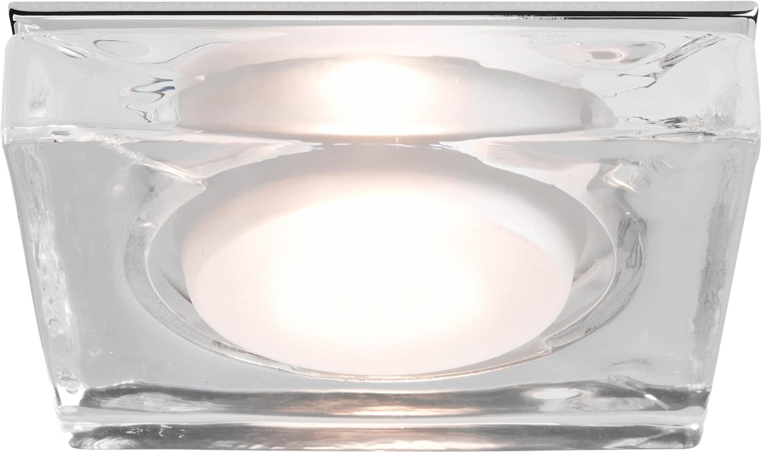 Vancouver round Bathroom Downlight - IP65 Rated - (Polished Chrome), GU10 LED Lamp, Designed in Britain