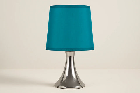 Chrome Touch Table Lamp – 31Cm Bedside Dimmable Light