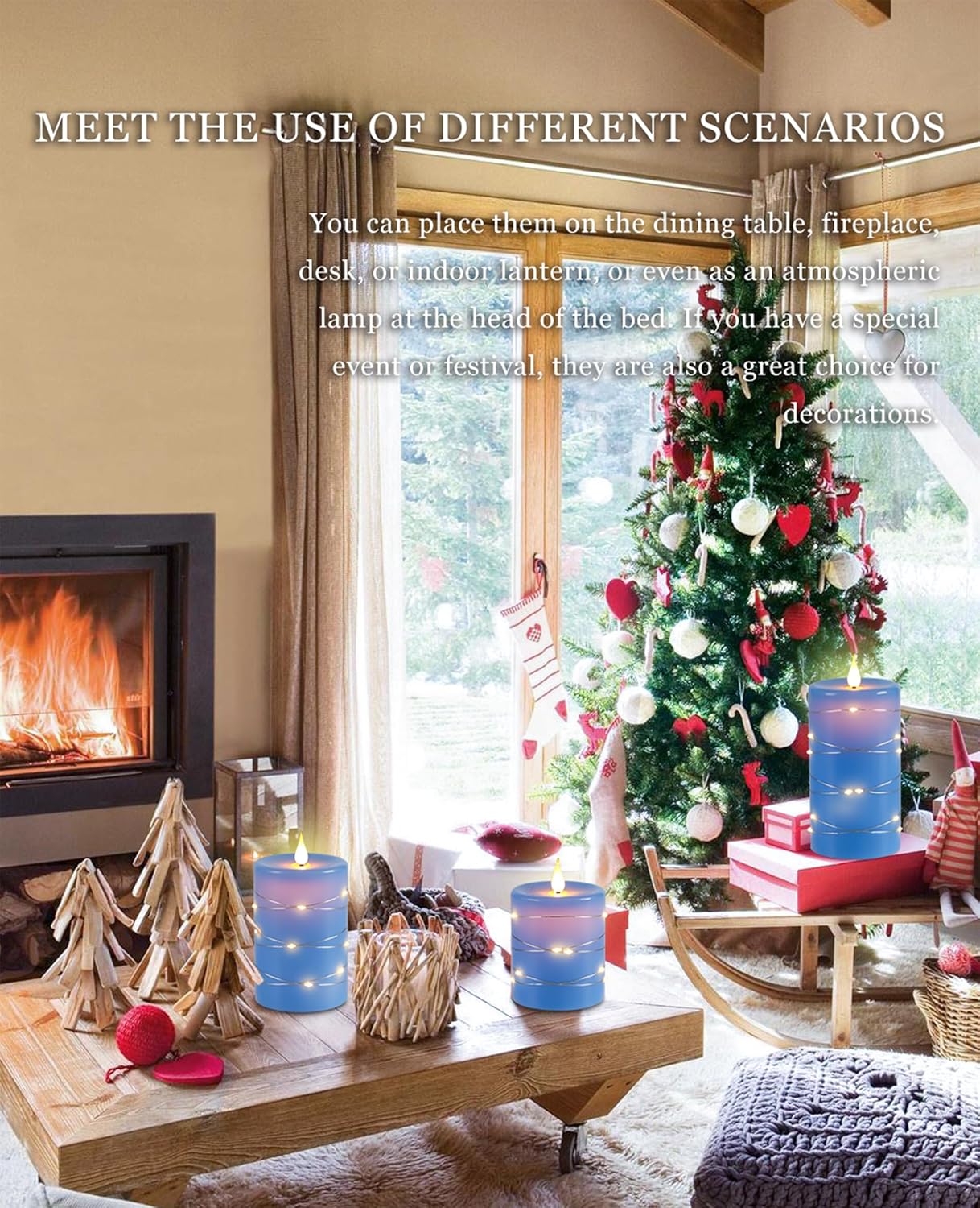 flameless candles with remote control