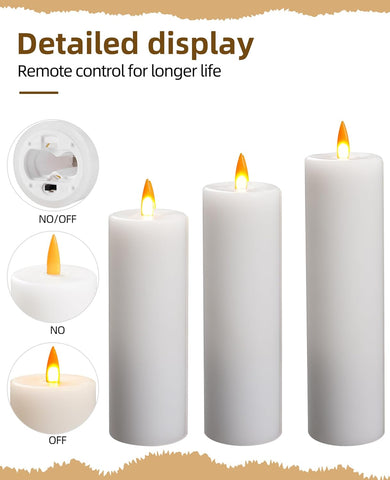 battery operated flameless candles