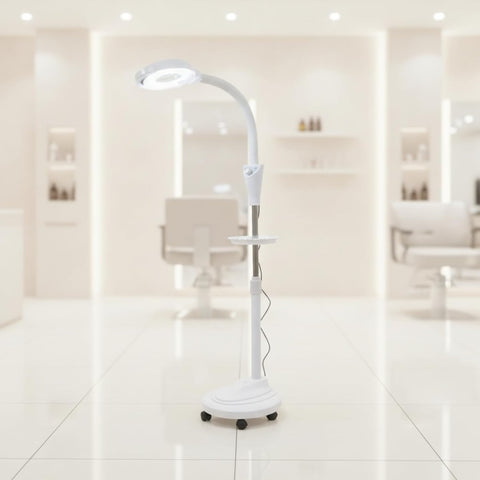 Salon Lamp with Tray LED Lash Light with Stand Dimmable Lash Light for Permanent Makeup Artists