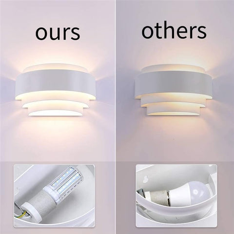 bedroom wall light with bulb

