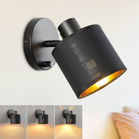 black-gold wall lamp

