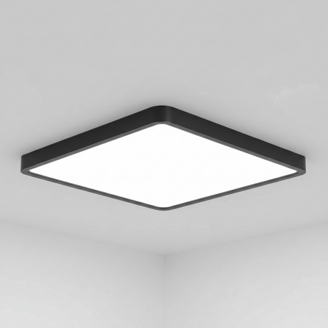 28W Dimmable LED Square Ceiling Light – Slim Bathroom Ceiling Lights  for Bedroom, Kitchen & Living Room