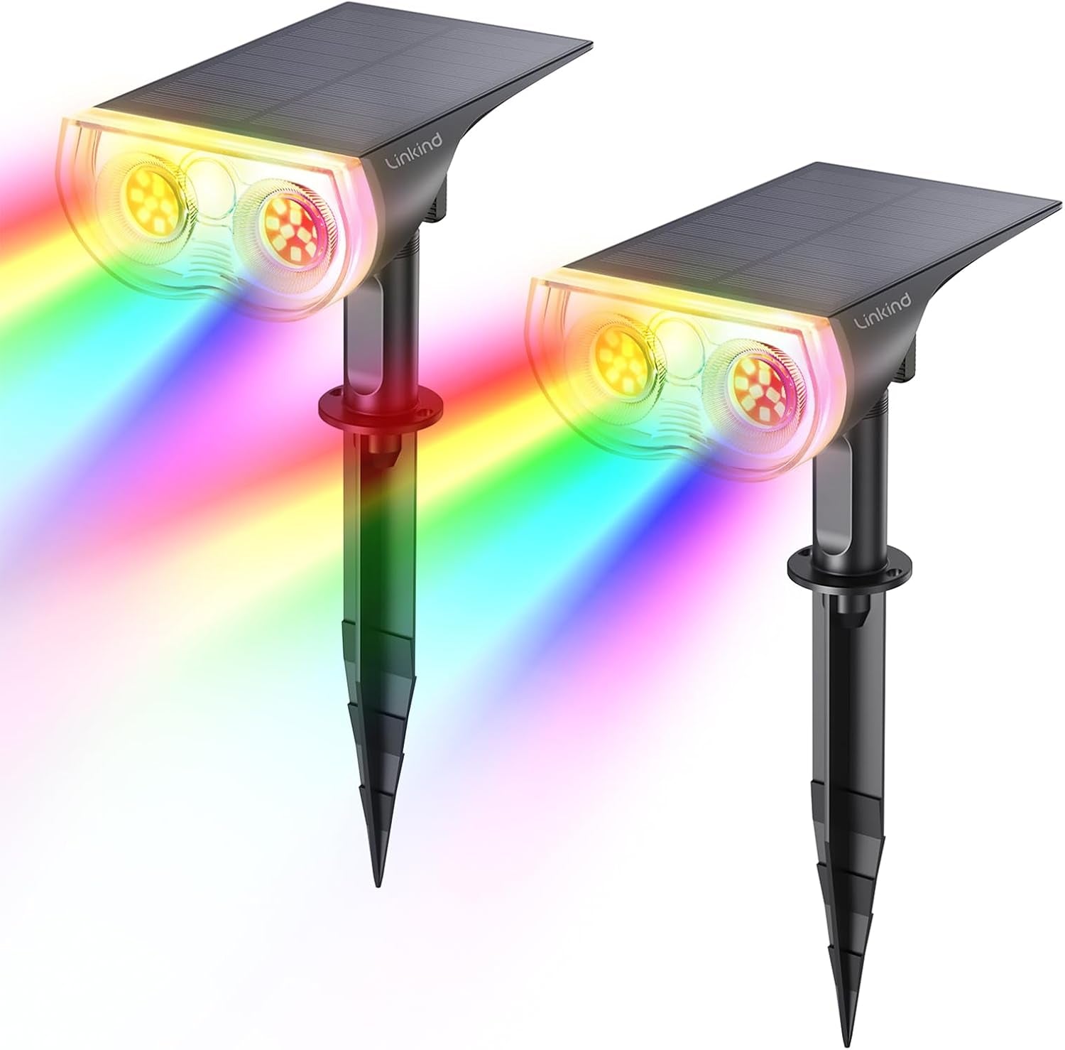 Halloween Colour Changing Solar Stake Lights Outdoor